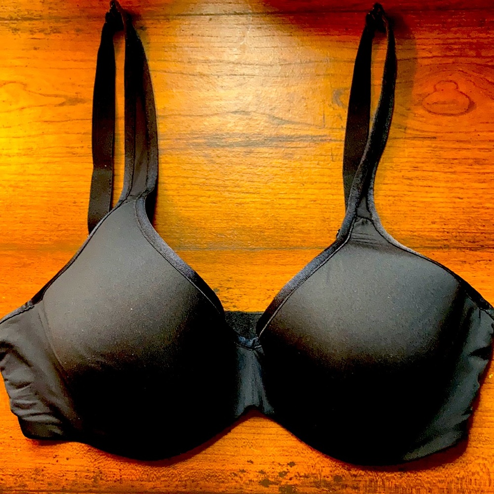 Black Nylon bra